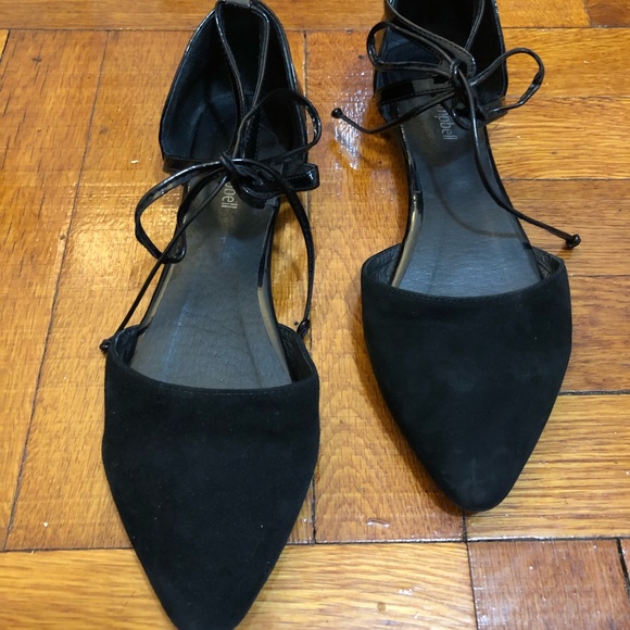 Jeffrey Campbell Black Flats Size 7.5-8 - Picture 2 of 4